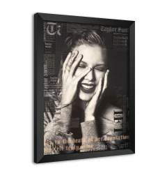 Quadro Poster Decorativo Taylor Swift