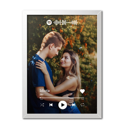 Quadro Poster Decorativo Personalizado Spotify - loja online
