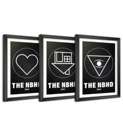 Kit Quadros Decorativos Banda The Neighbourhood