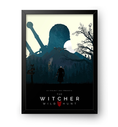 Quadro Poster Decorativo The Witcher 3 - comprar online