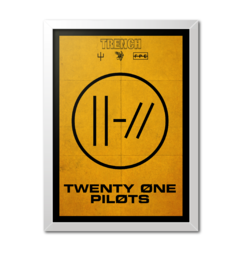 Quadro Poster Decorativo Twenty One Pilots Trench - Imperium Posters