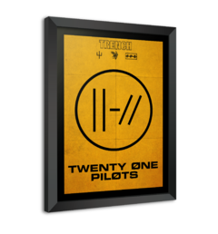 Quadro Poster Decorativo Twenty One Pilots Trench