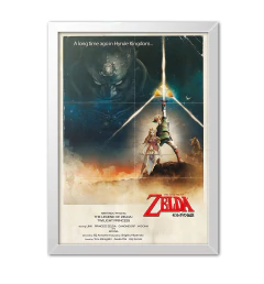 Quadro Poster Decorativo The Legend Of Zelda - Imperium Posters