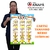 Cartaz pedagógico com numerais em material dourado, apresentando unidades e dezenas de 1 a 1000, ilustrado com personagens infantis.