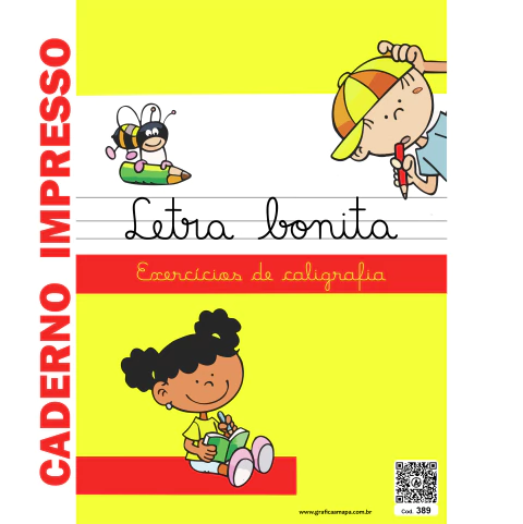 Letra Bonita - IMPRESSO - Reg: 389
