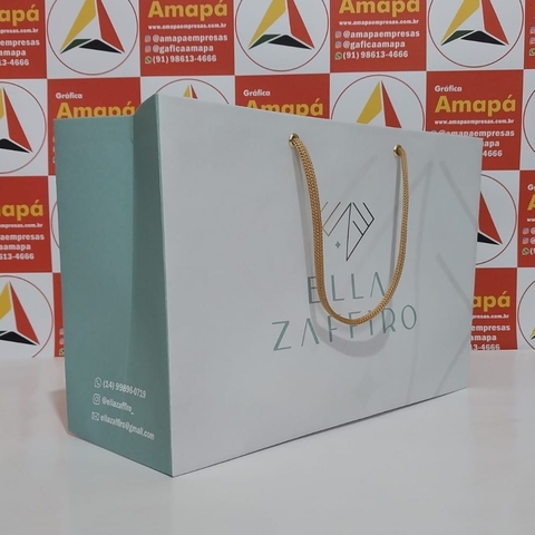 Sacola de papel personalizada