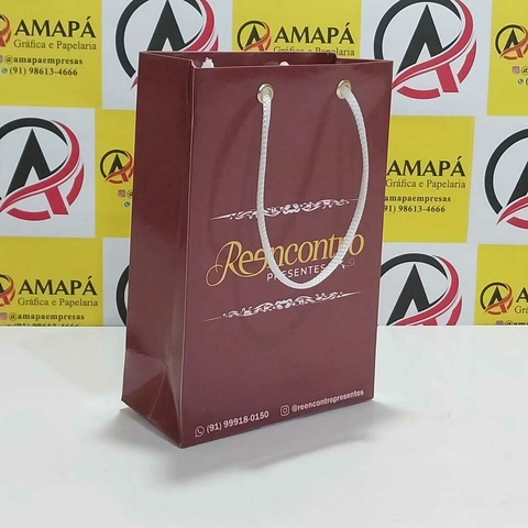 sacola de papel personalizada
