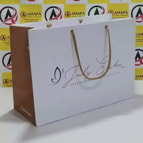 Sacola de papel personalizada