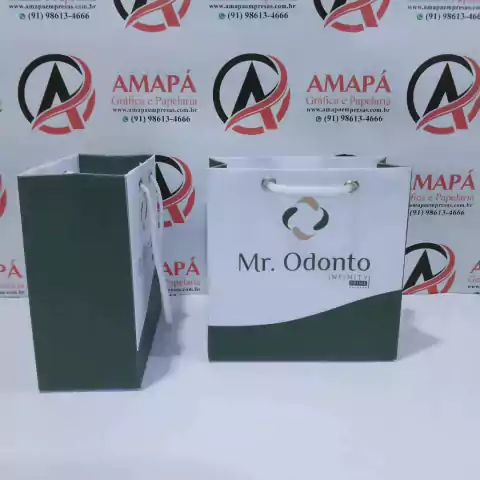 sacola de papel personalizada