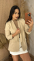 BLAZER ALFAIATARIA MANGA 3/4 - comprar online
