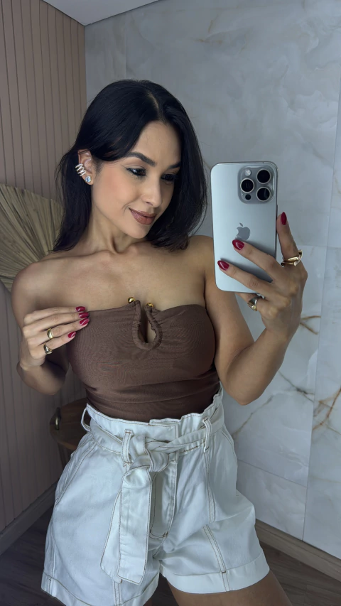 BLUSA POLIAMIDA SEM ALÇAS 0263 - comprar online