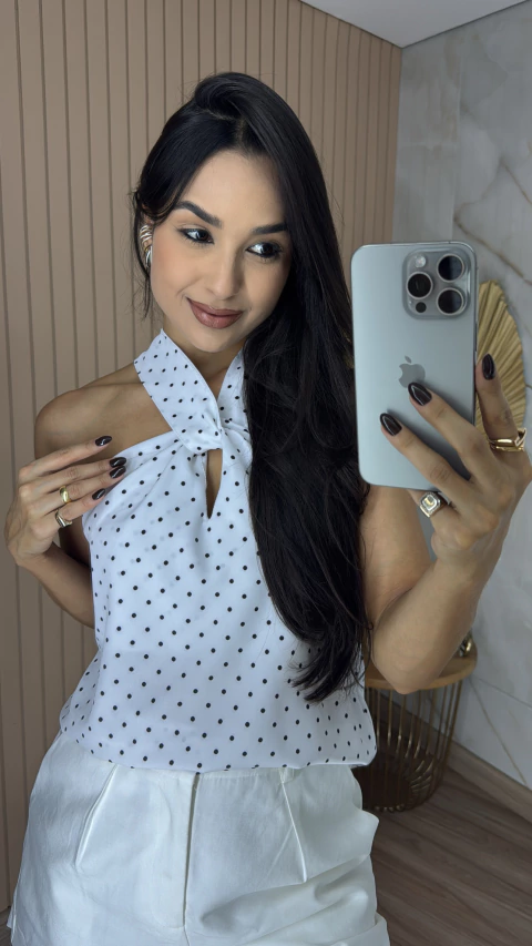 BLUSA CREPINHO POÁ 0261 - comprar online