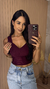 CROPPED CANELADO - loja online