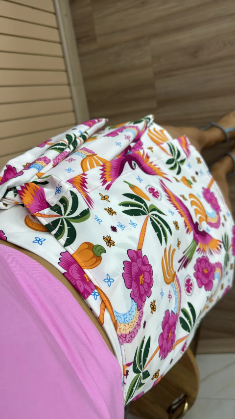 SHORT SAIA CREPINHO 0046 - comprar online