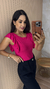BLUSA MALHA COM DETALHE EM BABADO na internet