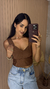 Imagem do CROPPED CANELADO