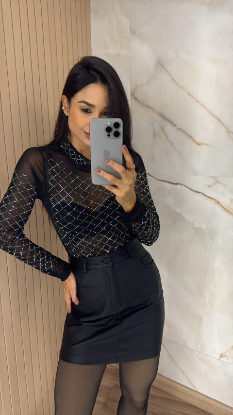 BODY TULE STRASS 0297 - comprar online