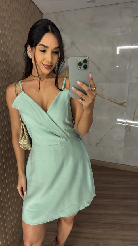 VESTIDO AMARRAÇÃO ALFAIATARIA 0213 - comprar online