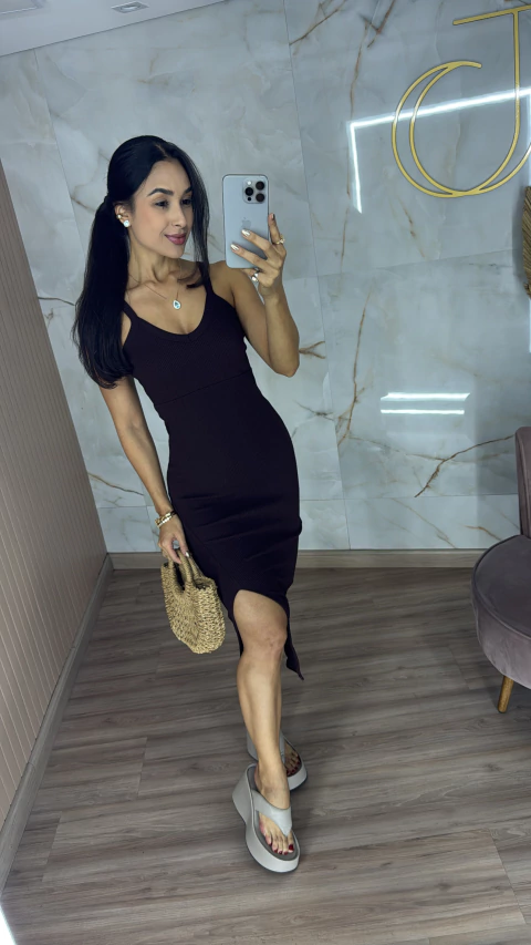 VESTIDO ANARRUGA MIDI 0097 - comprar online