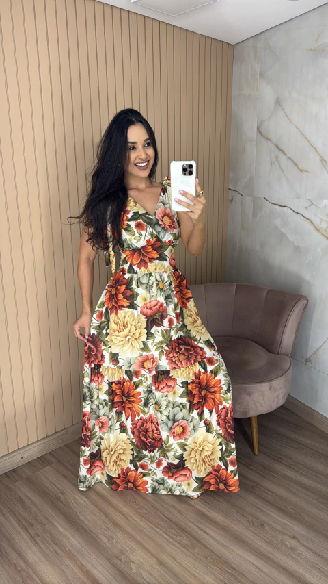 VESTIDO CREPE 0144 - comprar online