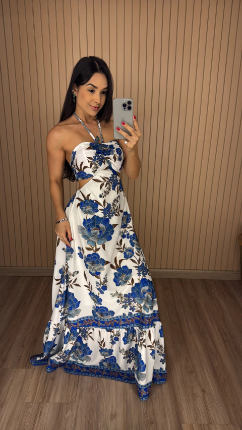 VESTIDO CREPINHO FRENTE ÚNICA 0363 - comprar online