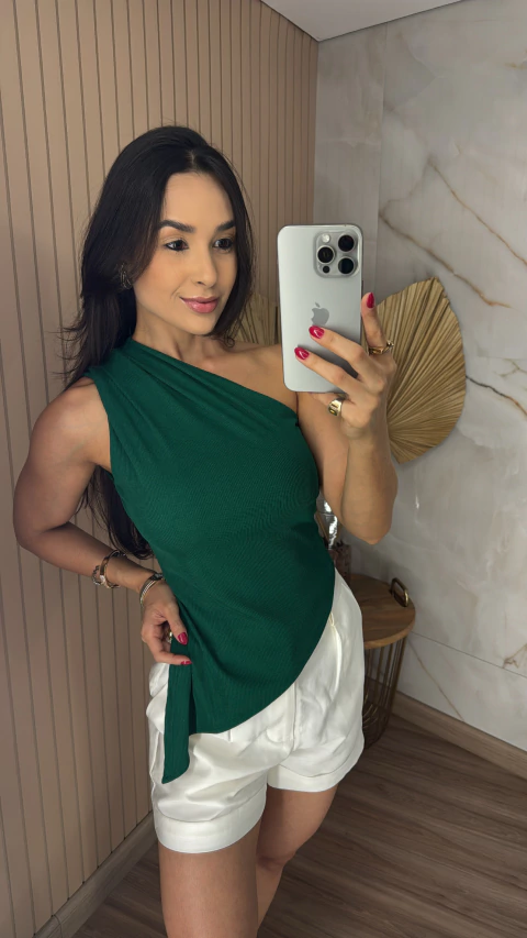 BLUSA RIBANA OMBRO SÓ ASSIMÉTRICA 0267 - comprar online