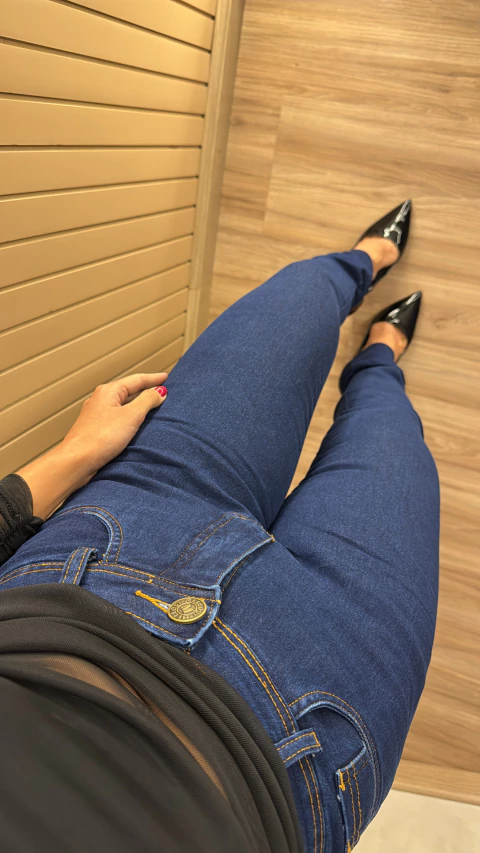 CALÇA JEANS SKINNY 0163 - comprar online