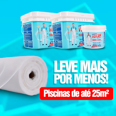 Kit para Impermeabilização de Piscinas de 25m²