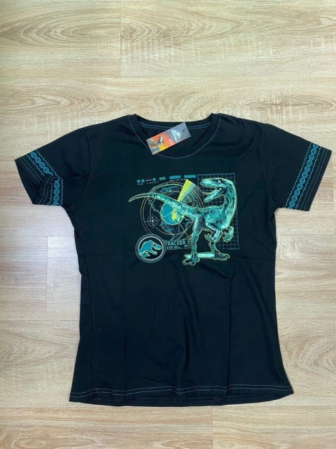REMERA JURASSIC PARK DINOSAURIOS LICENCIA OFICIAL