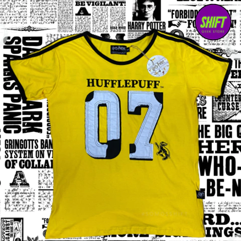 Remera 07 Hufflepuff Diggory - Producto oficial Harry Potter