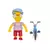 Imagen de Figura Milhouse con bicicleta - Los Simpsons - Producto Oficial