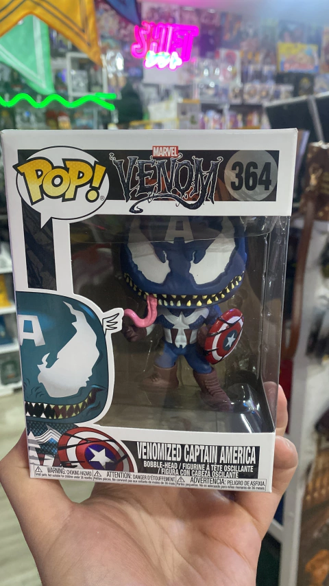 FUNKO POP! VENOMIZED CAPTAIN AMERICA 364 - VENOM