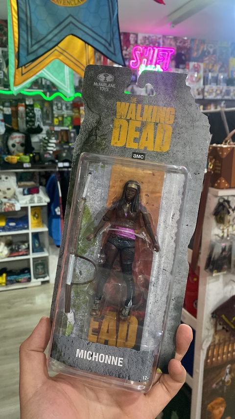 FIGURA MICHONNE - THE WALKING DEAD - MCFARLANE TOYS - PRODUCTO OFICIAL