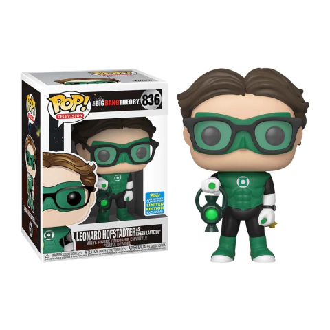 Funko Pop! BIG BANG THEORY - LEONARD AS GREEN LANTERN