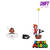 Juego Set Diorama Nube - Super Mario - Producto Oficial