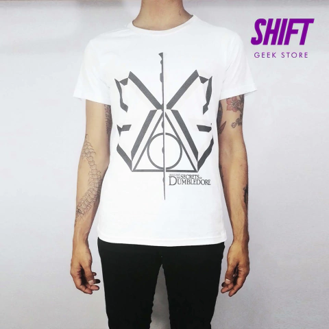 Remera Fantastic Beasts - Dumbledore y Grindelwald - Producto Oficial