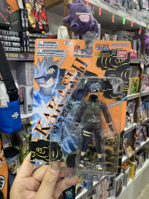 FIGURA KAKASHI HATAKE- FOURTH GREAT NINJA WAR- NARUTO SHIPPUDEN - ULTIMATE LEGENDS BANDAI