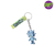 Llavero Teddy Rick - Rick and Morty - Producto Oficial