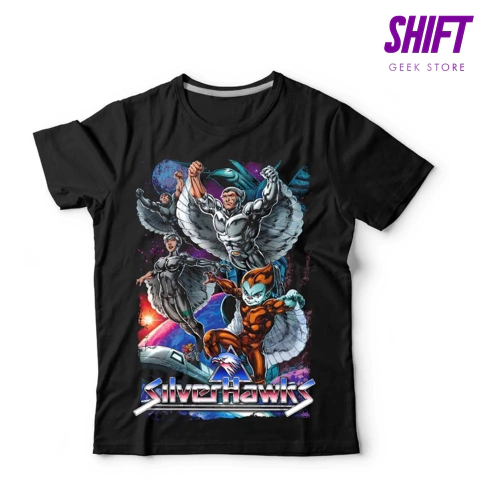 Remera SilverHawks - Halcones Galacticos