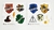 Set Imanes - Harry Potter - Producto Oficial - comprar online