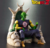 Figura Piccolo en Trono - Dragon Ball - Generico