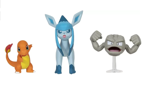 SET FIGURAS 3 POKEMON BATTLE READY II - JAZWARES