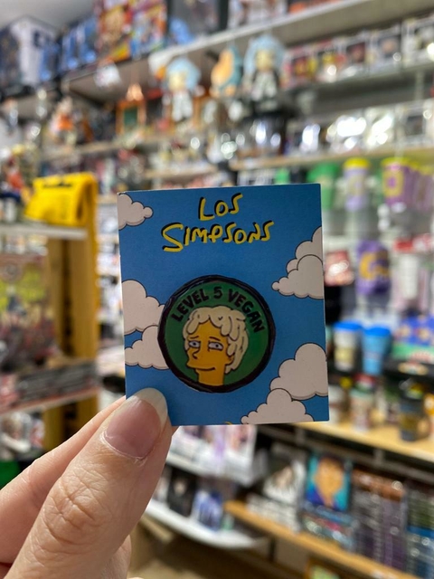 Pin Level 5 Vegan - Los Simpsons - comprar online