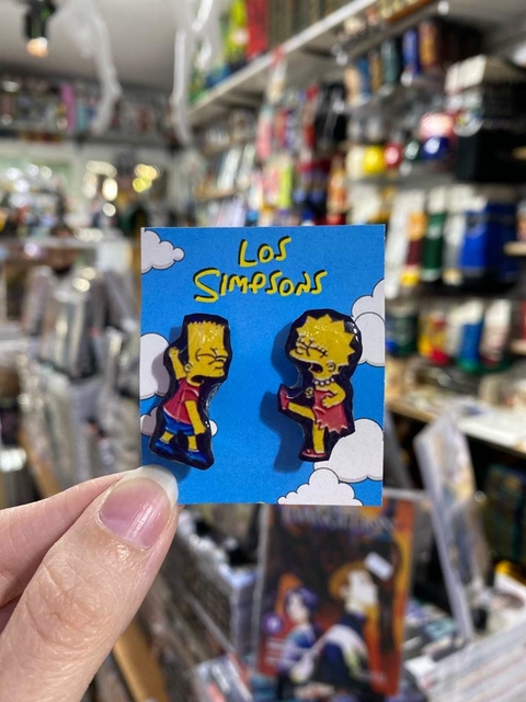 Pin Bart y Lisa Simpsons - Los Simpsons