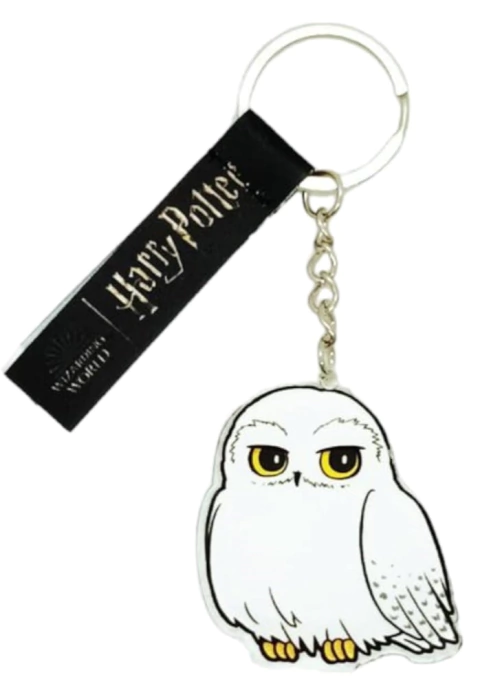 Llavero Acrilico Hedwig - Producto Oficial - Harry Potter