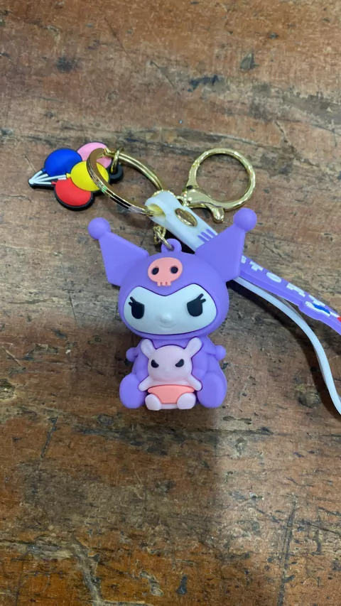 Llavero Silicona Kuromi - Sanrio