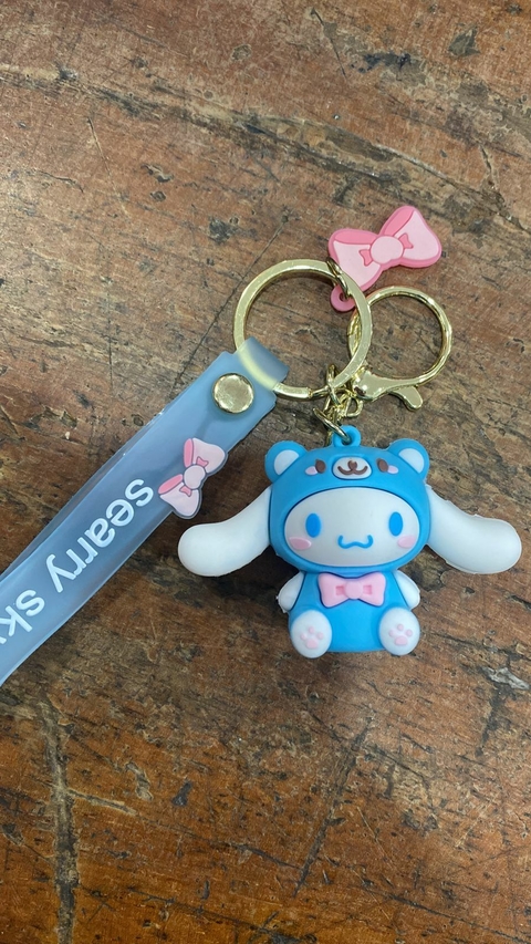 Llavero Silicona Cinnamoroll Oso - Sanrio