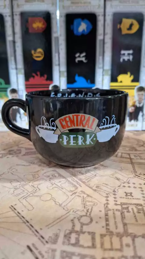 Tazón Central Perk (negro)