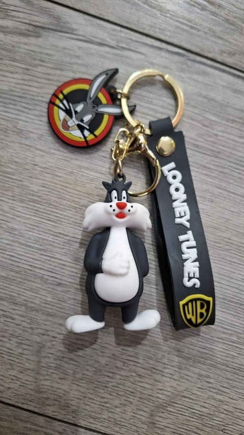 Llavero SIlicona Gato Silvestre - Looney Tunes