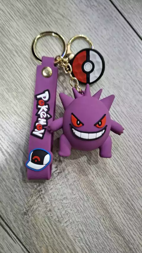 Llavero Silicona Gengar - Pokemon